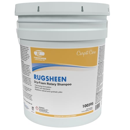 Theochem RUGSHEEN - 5 GAL PAIL, Carpet Shampoo 100595-99990-1P